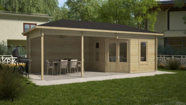 GARTENHAUS SOPHIA 10M² / 44MM / 3×3