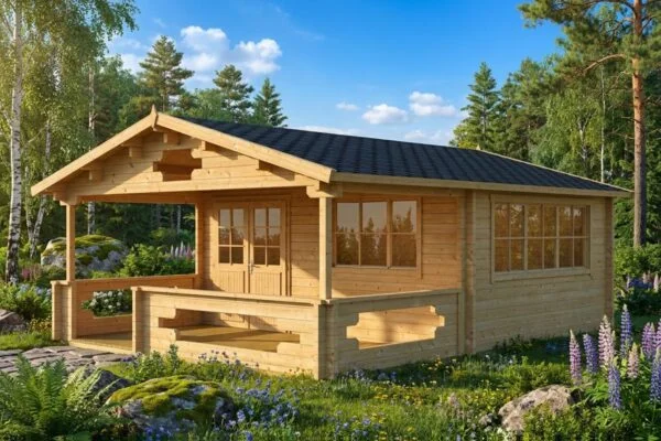 Gartenhaus 19m² | 70mm | 5x7m
