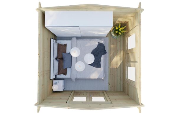 Small garden room "Nora B" - top view - accommodation | G0116