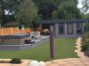 Gartenhaus mit Terrasse Jacob E 12m² / 44mm / 7 x 3 m