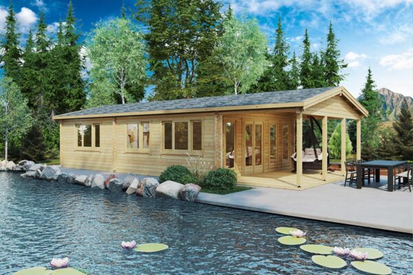 Large log cabin "The Lake House" | G0202