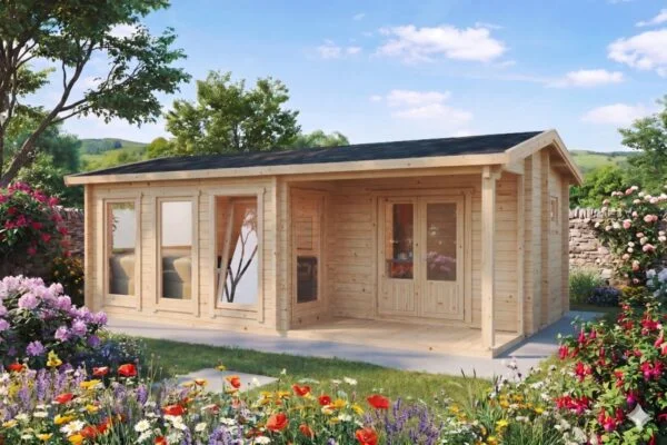 Gartenhaus 22m² | 70mm | 7x4m