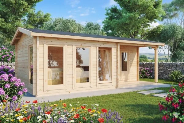 Gartenhaus 22m² | 70mm | 7x4m