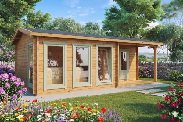 Gartenhaus 22m² | 70mm | 7x4m