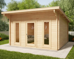 Summer house Aruba 15m² / 4,1 x 4,1 m / 44mm