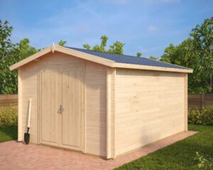 Garden shed Eva A 12m² / 3,2 x 4,4 m / 40mm