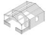 Summer house Henry 15m² / 5,8 x 4,3 m / 44mm