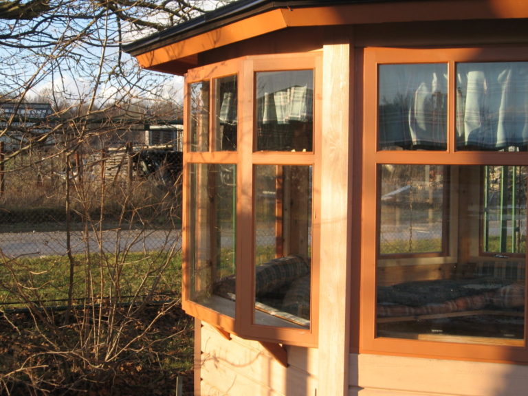 8-Eck Grillpavillon Paradise L 9,5m² / 3,6 x 3,6m / 42mm - Hansa Gartenhaus