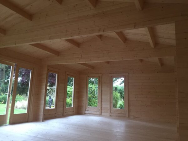 Garden Room D 38m² / 70mm / 8 x 5 m