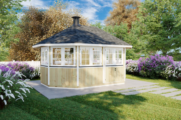 Grillpavillon Albatros 12 m² 21mm 3x5