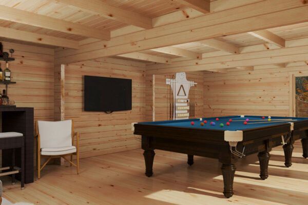 Perfect garden room for snooker table - inside view | G0300