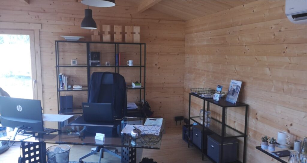 Ein Home Office im eigenen Garten? – Ein Gartenbüro macht’s möglich