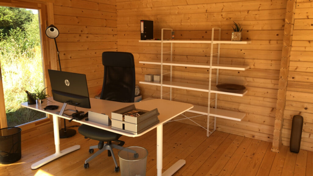 Ein Home Office im eigenen Garten? – Ein Gartenbüro macht’s möglich