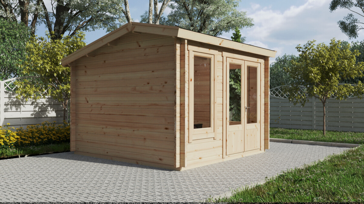 Gartenhaus aus Holz „Mini-Gartenbüro 1“