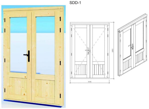 Gartenhaus-aus-Holz-„Mini-Gartenburo-1-DS-DS