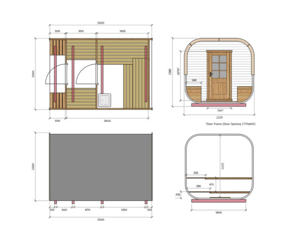 TG007 Fass-Sauna TG007 Fass-Sauna