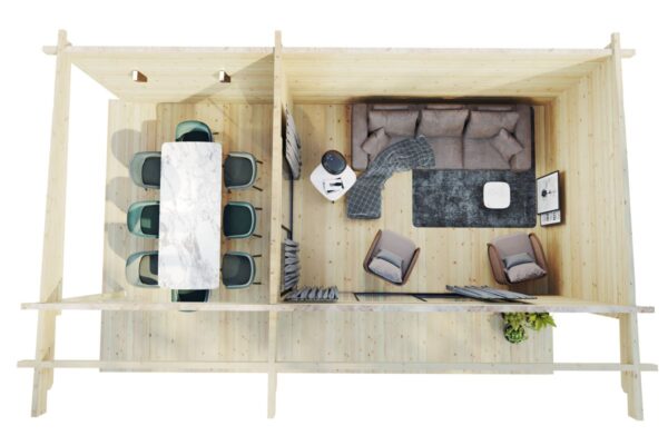 Modern summer house with terrace "Luna" | G0399 Modern summer house with terrace "Luna" | G0399