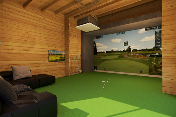 Gartenhaus „Golfsimulator 5“ 28m² | 6x4m | 70mm | G0398-5