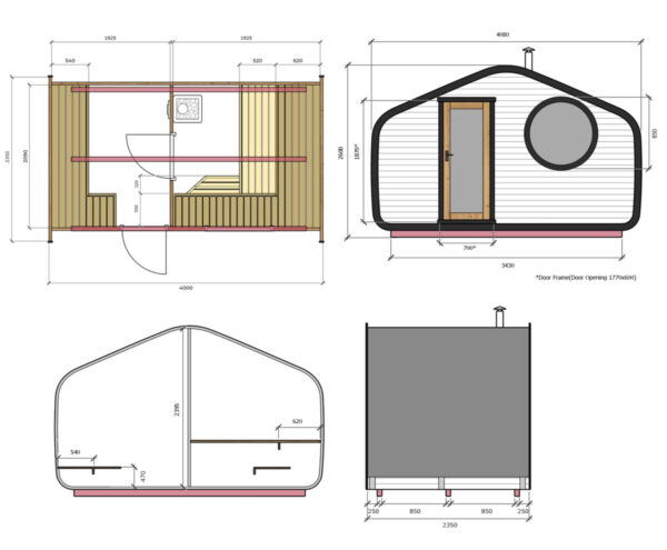 TG023 Sauna Everest TG023 Sauna Everest