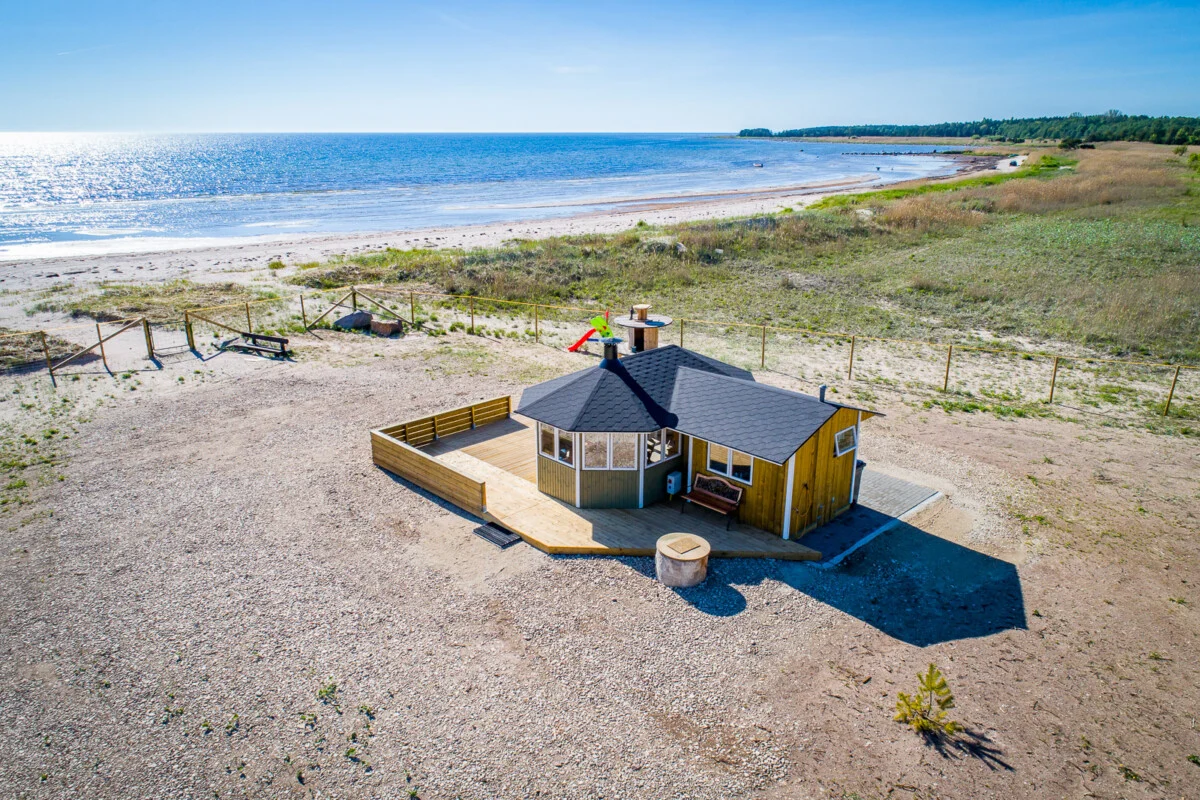 Grillhütte Albatross am Strand