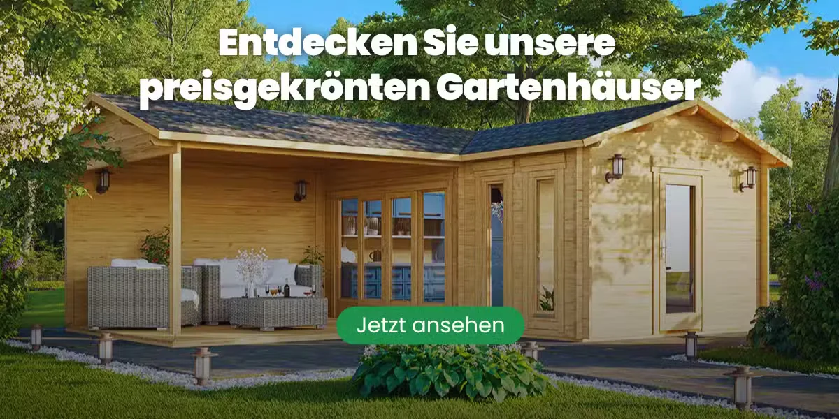 Gartenhaus-Banner