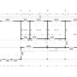 Blockbohlenhaus „Holiday C Max” 79,1m² | 70mm | 16x7m