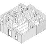 Blockbohlenhaus mit zwei Schlafzimmern „Toledo” 75m² | 70mm | 11x10m