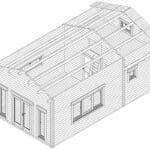 Blockhaus mit Schlafboden „Stefan 5” 33,4m² | 70mm | 5x8m