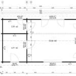 Großes Gartenhaus mit Schlafzimmer und WC „Stefan 6” 33,4m² | 70mm | 5x8m