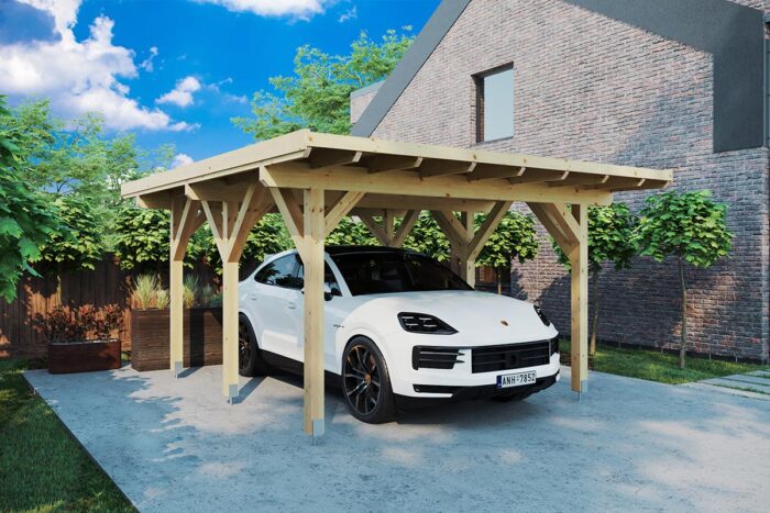 Wooden Carport Kit "Dora" | G0404