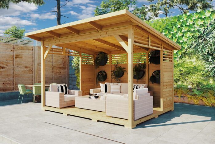 Wooden Gazebo B Plus | Pergola Holz B Plus | G0382