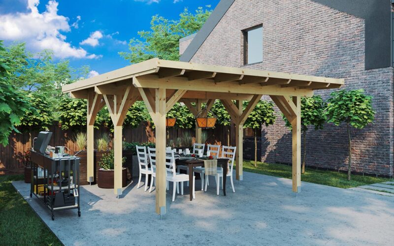 Small wooden gazebo "Dora" | G0402