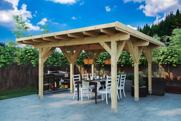 Small wooden gazebo "Dora" | G0402