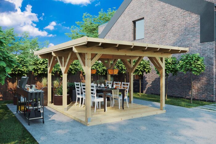 Small wooden gazebo "Dora" | G0402