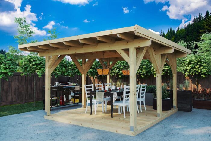 Small wooden gazebo "Dora" | G0402